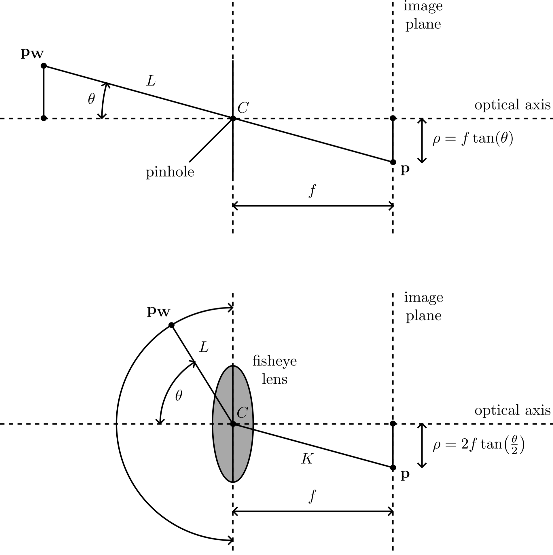 fisheye projection